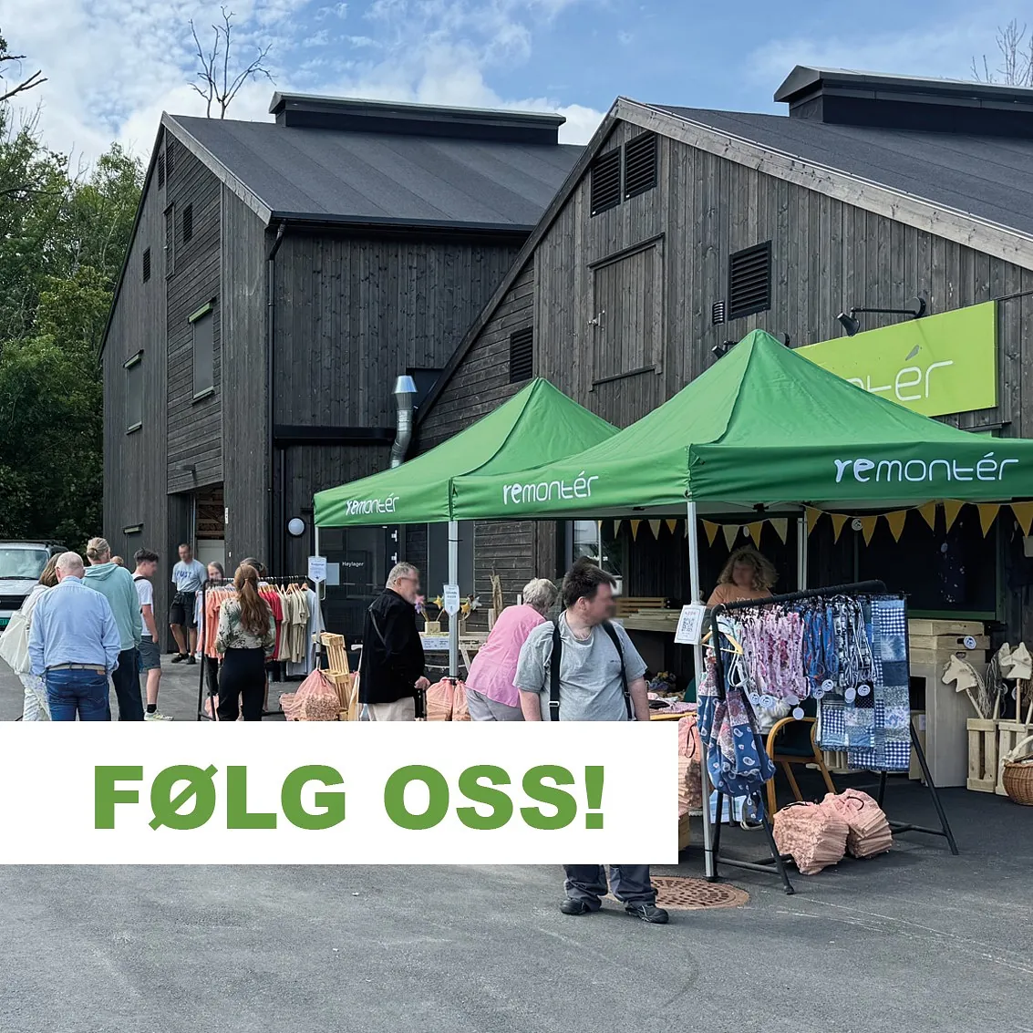 FØLG OSS! 